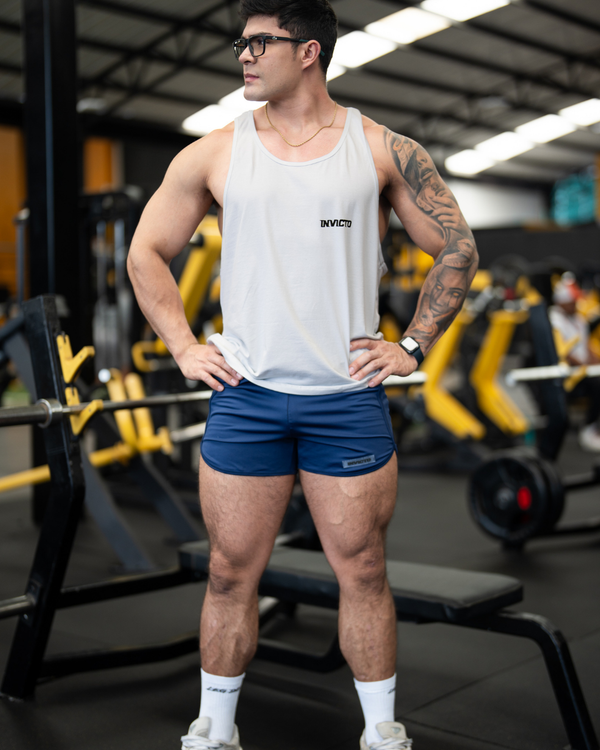 Pantaloneta corta Azul