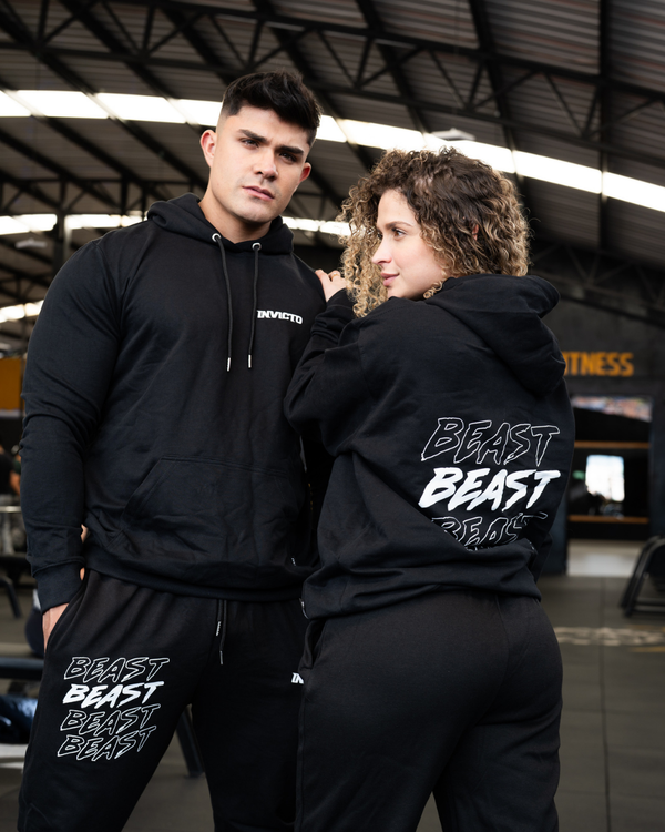 Combo Dama Y Caballero Set sudadera y Buso Negro