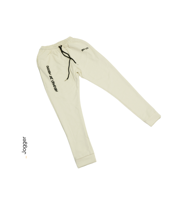 Jogger Hueso Colección Hierro