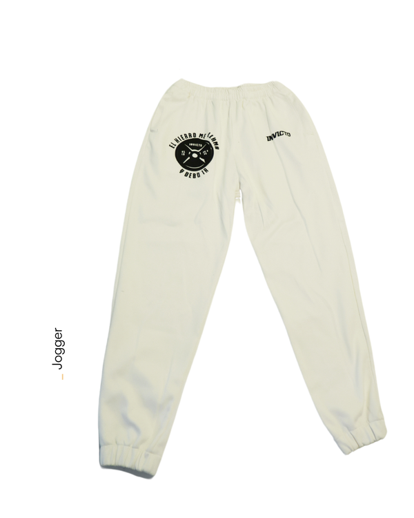 Jogger Dama Hueso Colección Hierro