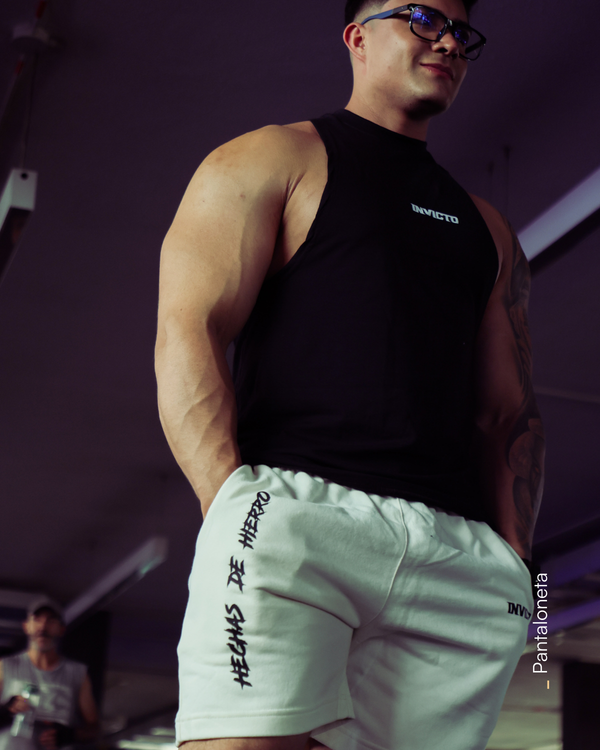 Pantaloneta Hueso Colección Hierro