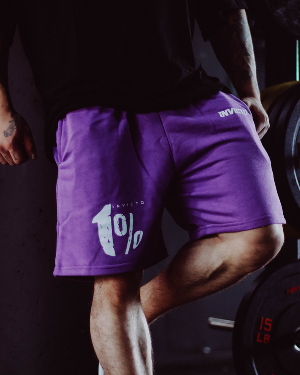 Pantaloneta Morada 1%