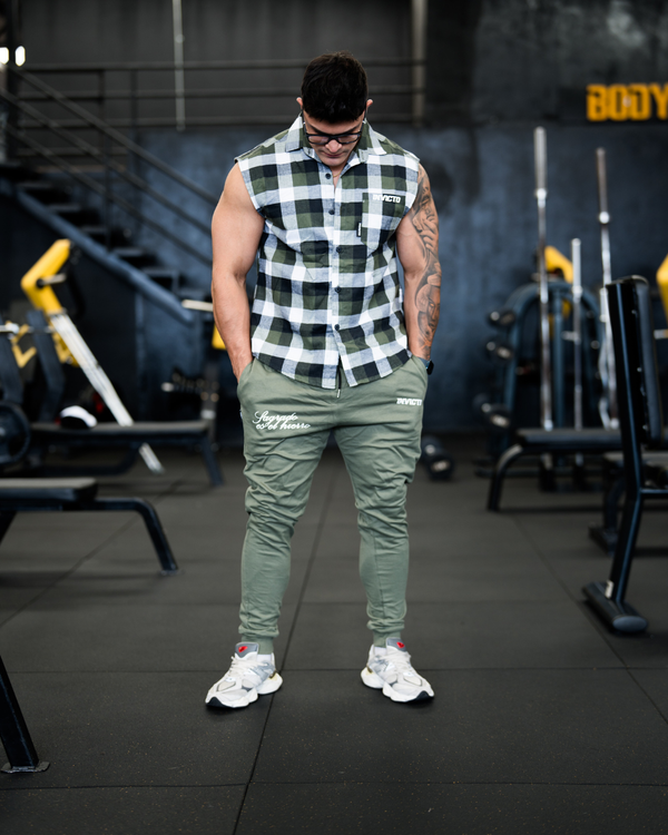 Set Caballero Jogger-Esqueleto Verde V3