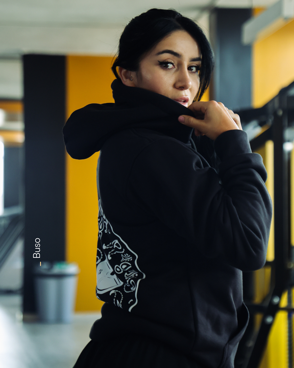 Buso Dama Negro Colección Hierro