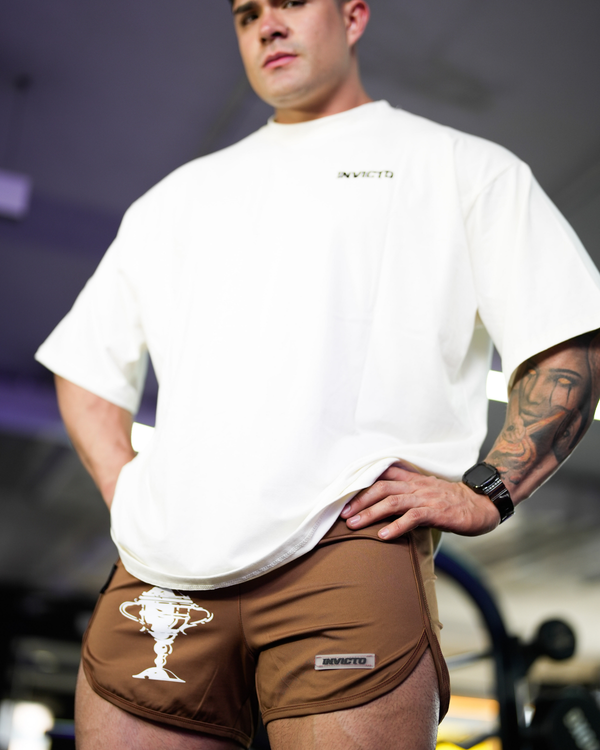 Pantaloneta corta cafe