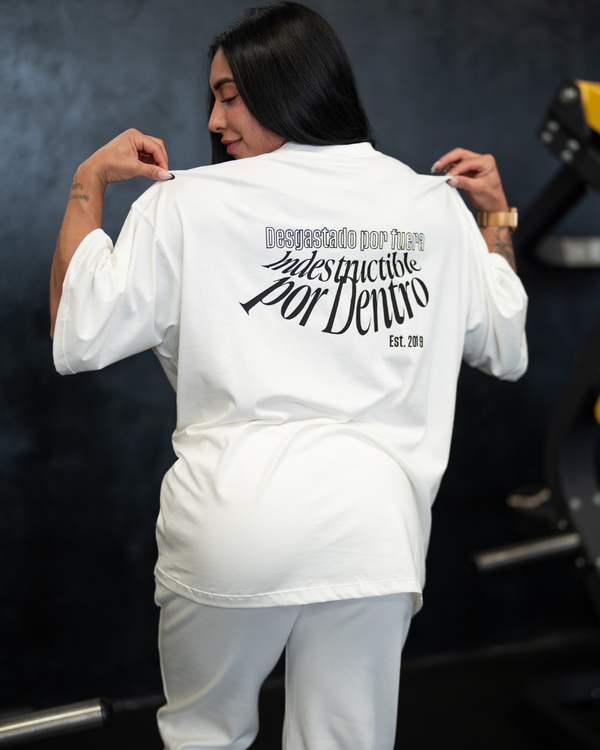 Camisetas Oversize Hueso Acid