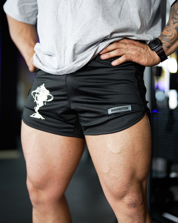 Pantaloneta corta Negra Hierro