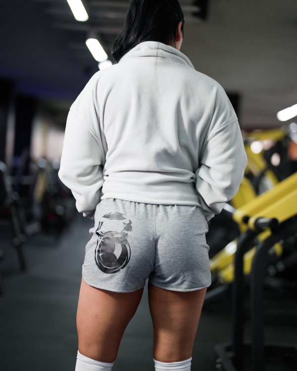 Shorts Gris Mi terapia