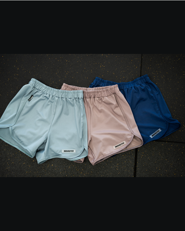 Pack de 3 pantalonetas cortas Gris Oscura, Verde Menta, Azul