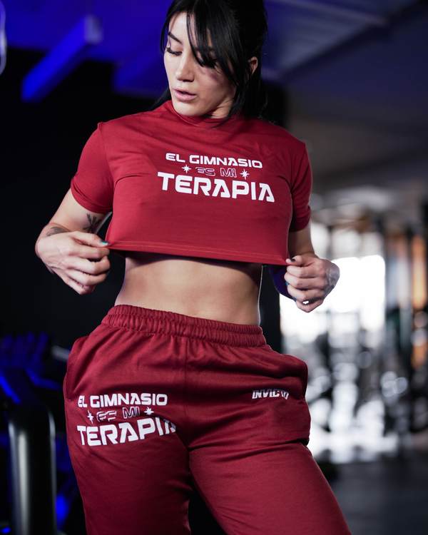 Jogger Dama terracota Mi terapia