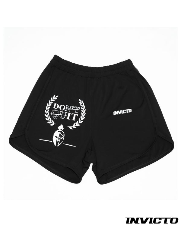 Pantaloneta corta Negra Dont Quit