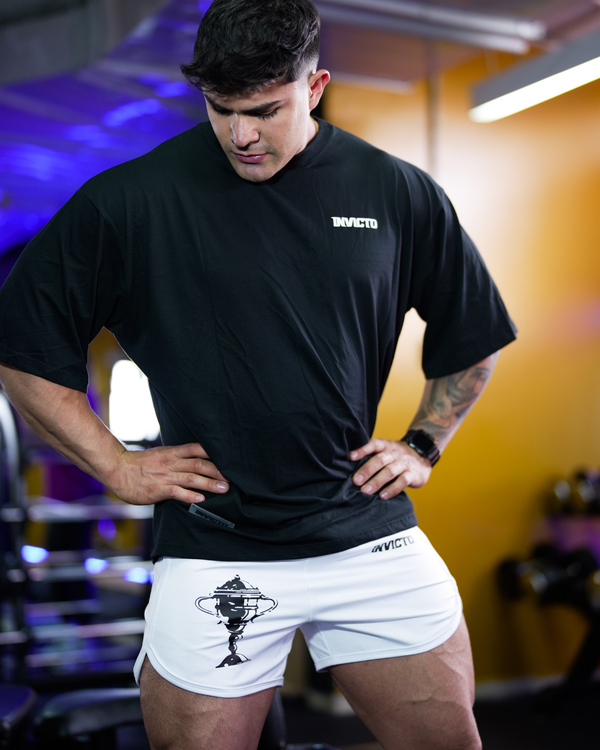 Pantaloneta corta blanca Hierro