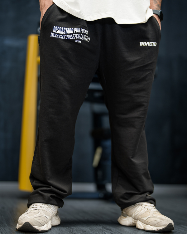 Pantalon Bota ancha Acid Negra