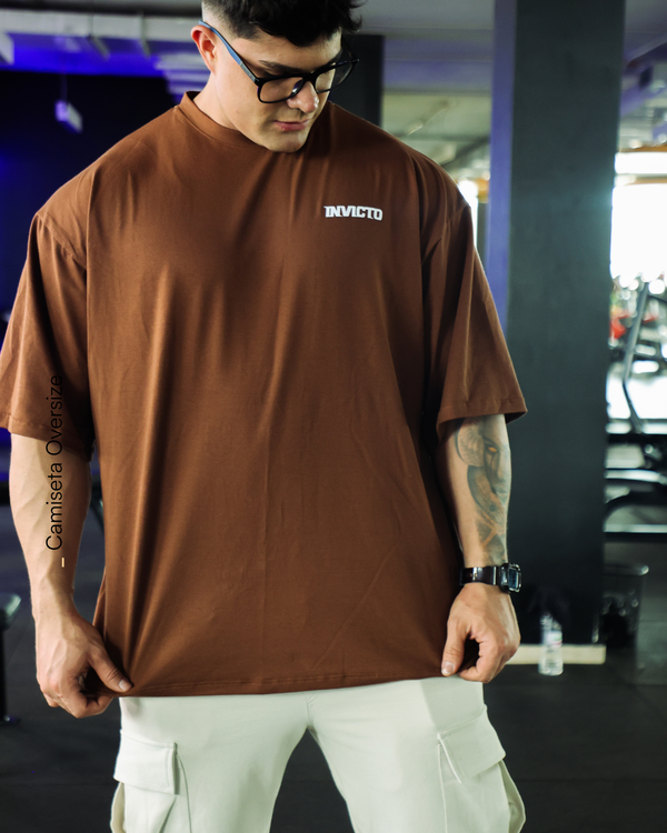 Camiseta Oversize Cafe