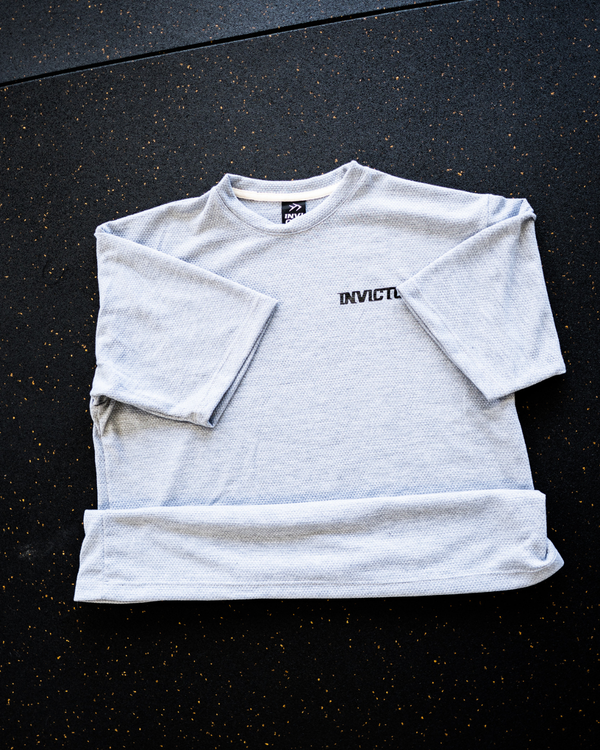 Camiseta Tipo Franela Gris