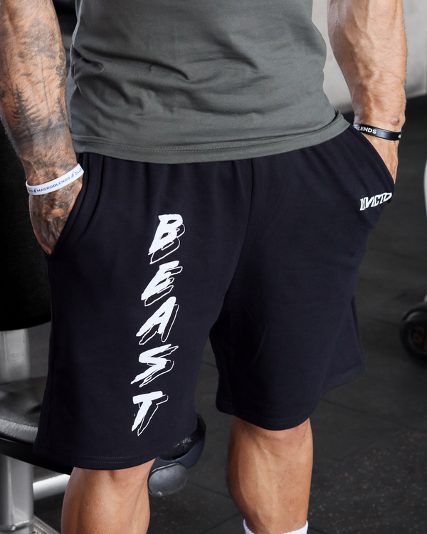 Pantaloneta Negro Beast