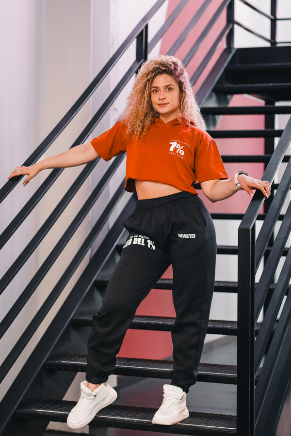 Jogger Dama Negro 1%