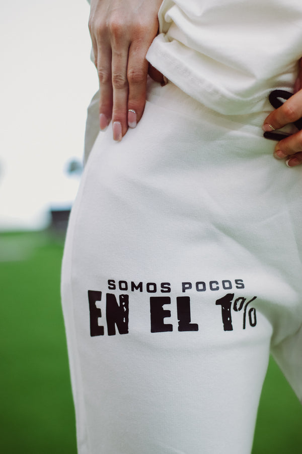 Jogger Dama oversize Hueso