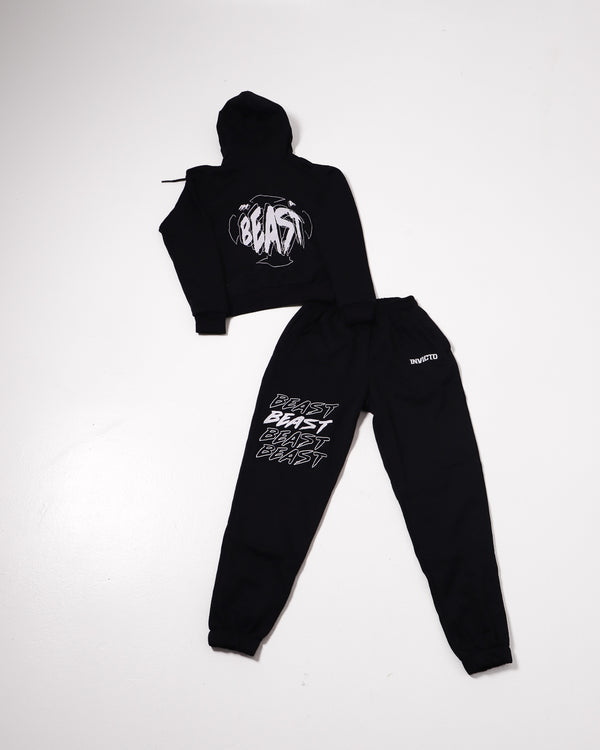 Set Dama Pre-Pos Entreno Negro