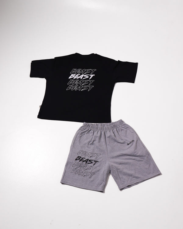 Set Caballero Negro-Gris