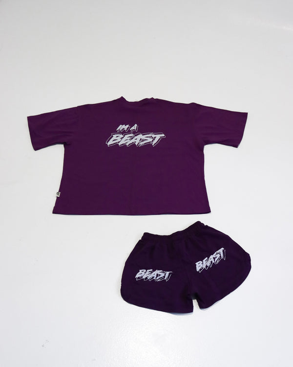 Set Completo Dama Morado Beast