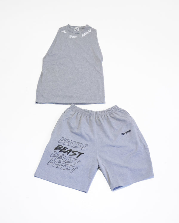 Pantaloneta Gris