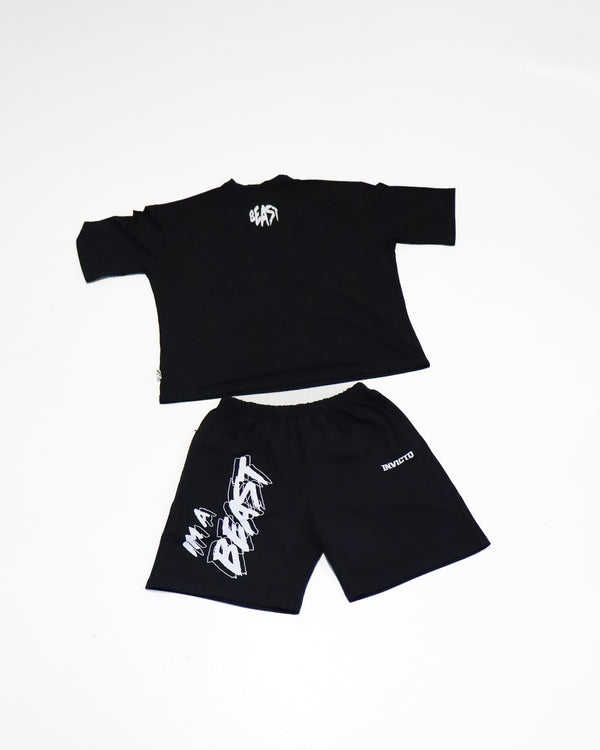 Pantaloneta Negra Beast