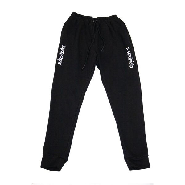 Jogger Negro Disciplina y sacrificio